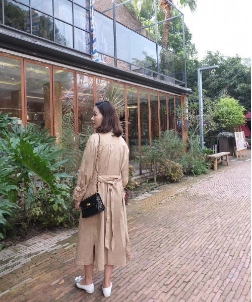 almo(アルモ)の「トレンチコート【YC】(トレンチコート・レディース・ベージュ・LARGE/MEDIUM/SMALL)」の1枚目の写真