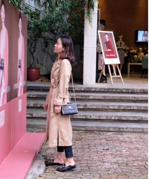 almo(アルモ)の「トレンチコート【YC】(トレンチコート・レディース・ベージュ・LARGE/MEDIUM/SMALL)」の2枚目の写真