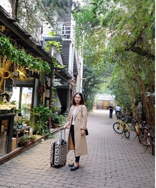almo(アルモ)の「トレンチコート【YC】(トレンチコート・レディース・ベージュ・LARGE/MEDIUM/SMALL)」の8枚目の写真