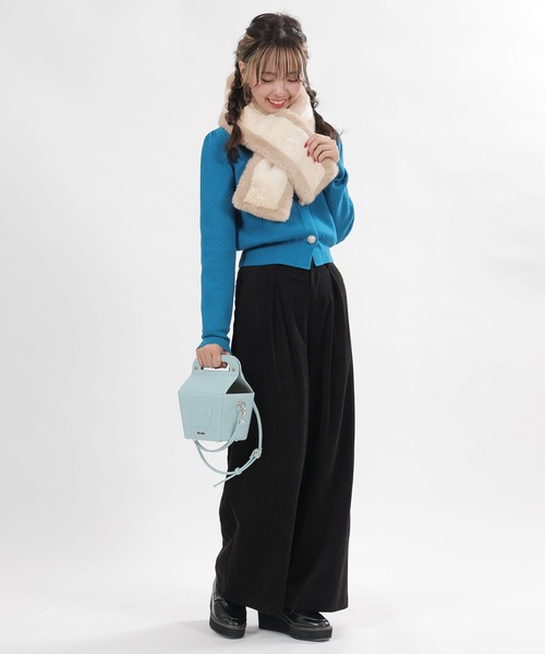 MARY QUANT（マリークワント）の「リバーシブルファー マフラー