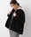 GLOBAL WORK�i�O���[�o�����[�N�j�́uItaryWool�u���]��/MATINEE LINE/981939�i�m�[�J���[�R�[�g�j�v�b�u���b�N