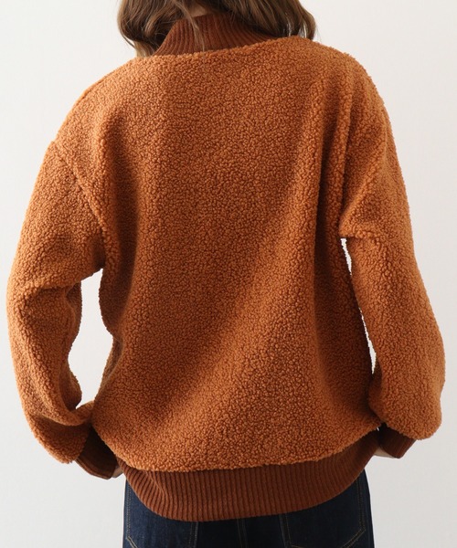 セール】BRODIAEA ボア刺繍プルオーバー（Tシャツ/カットソー