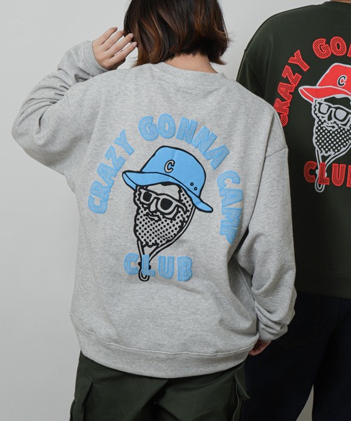 COBMASTER(コブマスター)の「【COBMASTER】 裏毛クルーネックスウェット(スウェット・メンズ・オリーブ/オートミール/チャコール/モカ・MEDIUM/LARGE)」の4枚目の写真
