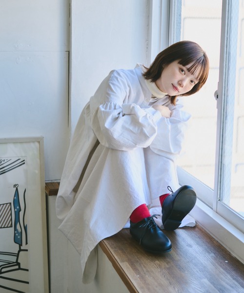レースアップシューズ LibertyDoll レースアップシューズ レディース 厚底 大きい