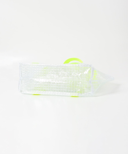 EKAL（エカル）の「TINY GARDEN PRODUCTS　マルチユースクリアバッグ M（トートバッグ・レディース・イエロー系その他/ホワイト系その他・MEDIUM）」の15枚目の写真