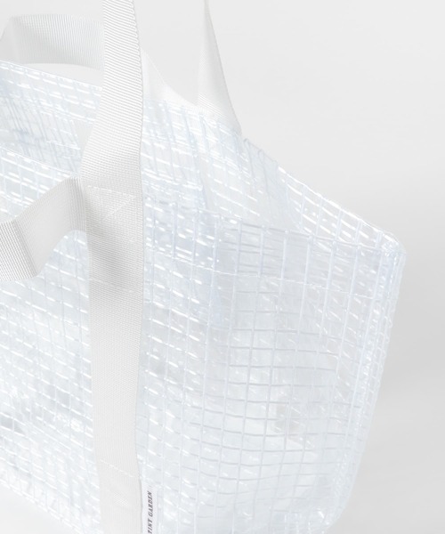 EKAL（エカル）の「TINY GARDEN PRODUCTS　マルチユースクリアバッグ M（トートバッグ・レディース・イエロー系その他/ホワイト系その他・MEDIUM）」の17枚目の写真