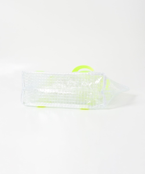 EKAL（エカル）の「TINY GARDEN PRODUCTS　マルチユースクリアバッグ M（トートバッグ・レディース・イエロー系その他/ホワイト系その他・MEDIUM）」の10枚目の写真
