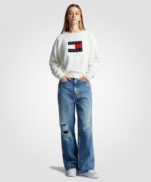  Jeans トミージーンズ　タートルネックセータ ウォニョンさん着用）US発 Tommy Jeans タートル セーター