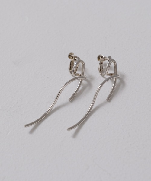 Kastane(カスタネ)の「【fiw.】ループロングイヤリング(イヤリング・レディース・ゴールド/シルバー・FREE)」の5枚目の写真