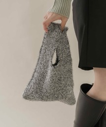 SMELLY | ラメニットバッグ(ハンドバッグ)