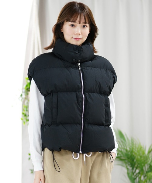 ムラサキスポーツ(ムラサキスポーツ)の「【ムラサキスポーツ限定】KOREA/コリア ジャケット ベスト NUZZON VEST NUZZON-2F121-01(ベスト・レディース・ベージュ/ブラック/ホワイト・FREE)」の17枚目の写真