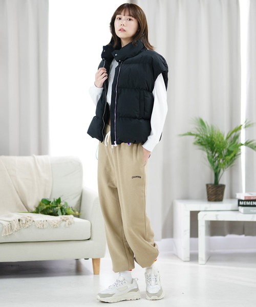 ムラサキスポーツ(ムラサキスポーツ)の「【ムラサキスポーツ限定】KOREA/コリア ジャケット ベスト NUZZON VEST NUZZON-2F121-01(ベスト・レディース・ベージュ/ブラック/ホワイト・FREE)」の22枚目の写真