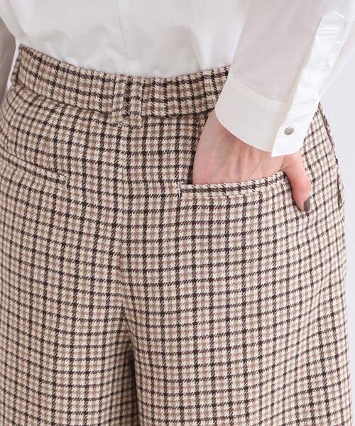 INDIVI（インディヴィ）の「◆【洗える／チェック柄】スカート見えガウチョパンツ（その他パンツ・レディース・ベージュ系1/ブラック系1/ホワイト系4・05/12/19/13/03/38/36/15 /40）」の13枚目の写真