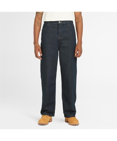 Timberland（ティンバーランド）の「リフィプラ テクノロジー リラックス デニム メンズ（デニムパンツ・メンズ・ブルー/ダークブルー/インディゴブルー・29inch/30inch/32inch/34inch/36inch/31inch/35inch/33inch）」の3枚目の写真