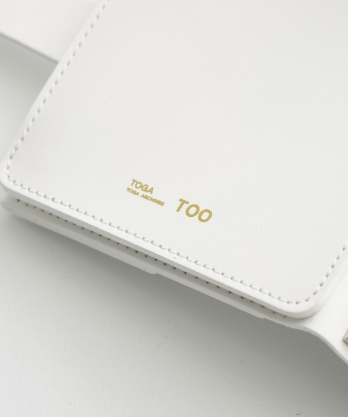 Toga トーガ スタッズ ウォレット 財布 ホワイト 新品 TOGA（トーガ）の「【TOGA TOO/トーガトゥ】Leather wallet