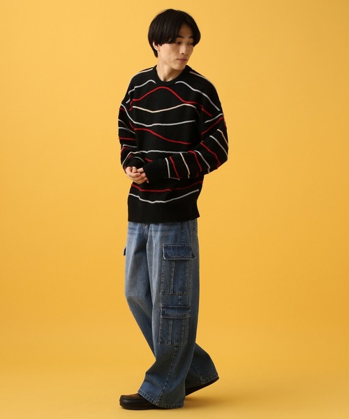 【セール】PBLIM/ポケットカーゴデニム（デニムパンツ）｜PBLIM（ページボーイリム）