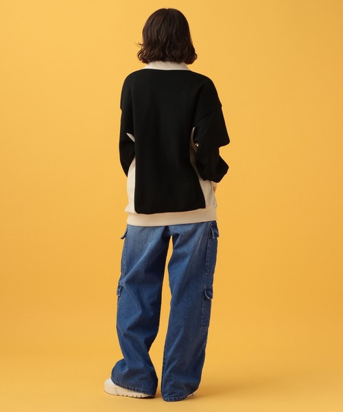 【セール】PBLIM/ポケットカーゴデニム（デニムパンツ）｜PBLIM（ページボーイリム）