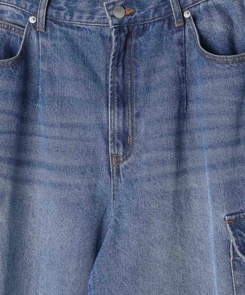 【セール】PBLIM/ポケットカーゴデニム（デニムパンツ）｜PBLIM（ページボーイリム）