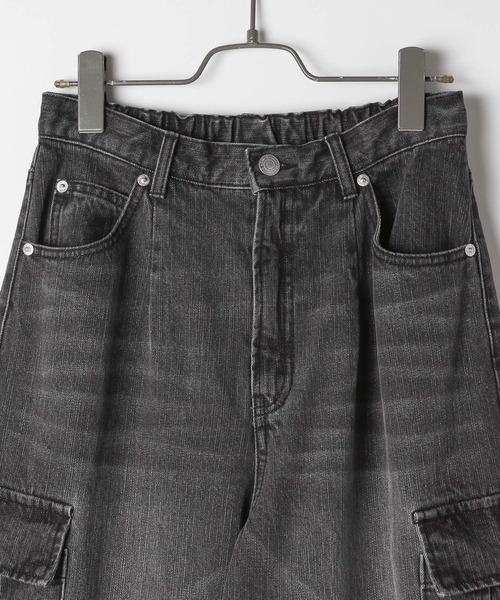 【セール】PBLIM/ポケットカーゴデニム（デニムパンツ）｜PBLIM（ページボーイリム）