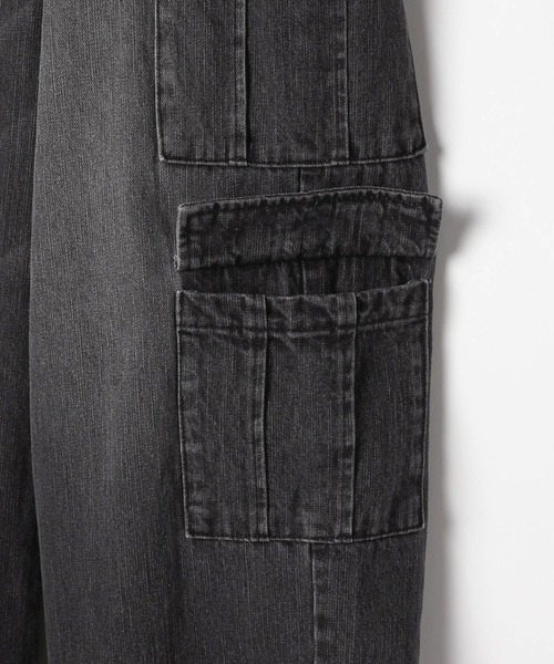 【セール】PBLIM/ポケットカーゴデニム（デニムパンツ）｜PBLIM（ページボーイリム）