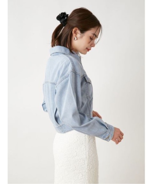 SNIDEL（スナイデル）の「【SNIDEL/Levi's】Ｇジャン（デニムジャケット・レディース・ライトブルー・SMALL/X-SMALL）」の9枚目の写真
