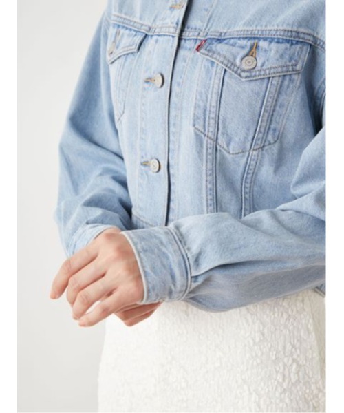 SNIDEL（スナイデル）の「【SNIDEL/Levi's】Ｇジャン（デニムジャケット・レディース・ライトブルー・SMALL/X-SMALL）」の10枚目の写真