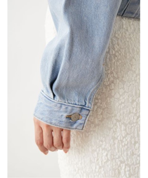 SNIDEL（スナイデル）の「【SNIDEL/Levi's】Ｇジャン（デニムジャケット・レディース・ライトブルー・SMALL/X-SMALL）」の11枚目の写真