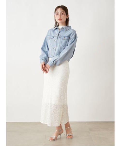 SNIDEL（スナイデル）の「【SNIDEL/Levi's】Ｇジャン（デニムジャケット・レディース・ライトブルー・SMALL/X-SMALL）」の6枚目の写真
