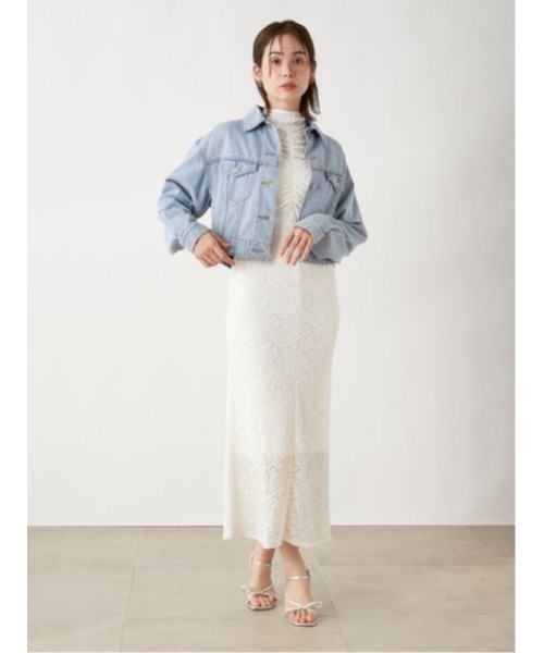 SNIDEL（スナイデル）の「【SNIDEL/Levi's】Ｇジャン（デニムジャケット・レディース・ライトブルー・SMALL/X-SMALL）」の7枚目の写真