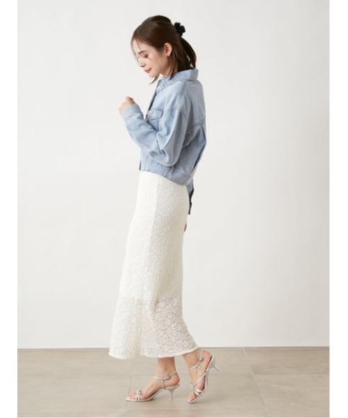 SNIDEL（スナイデル）の「【SNIDEL/Levi's】Ｇジャン（デニムジャケット・レディース・ライトブルー・SMALL/X-SMALL）」の4枚目の写真