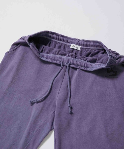 re_k by JUNRED（レクバイジュンレッド）の「re_k by JUNRED / オーバーダイワイドストレートスウェットパンツ（その他パンツ・メンズ・パープル/チャコールグレー/ライトグレー・M/L/S）」の20枚目の写真