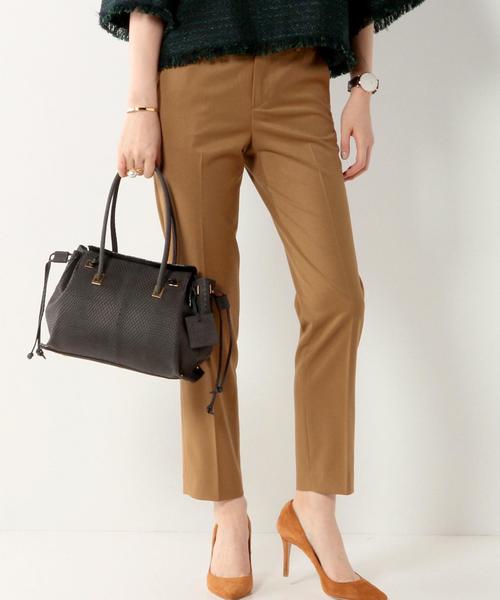 UNITED ARROWS(ユナイテッドアローズ)の「○UBBT P/R ツイル パンツ◆(その他パンツ・レディース・ケリー/ブラック/グレー/ネイビー/ベージュ・40/36/38/34)」の4枚目の写真