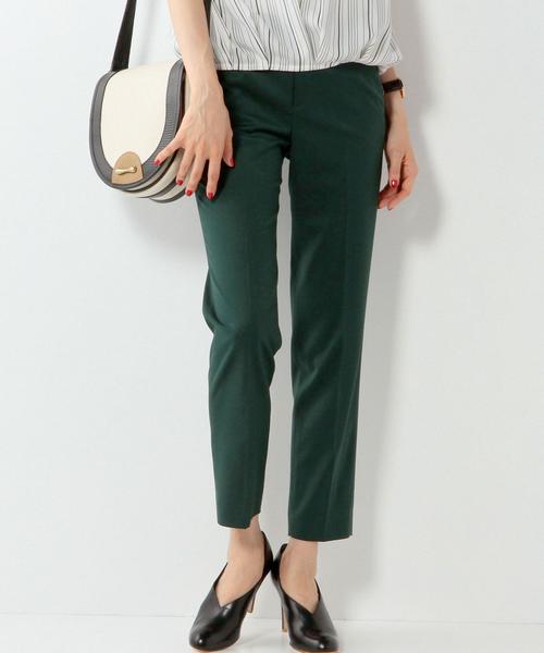 UNITED ARROWS(ユナイテッドアローズ)の「○UBBT P/R ツイル パンツ◆(その他パンツ・レディース・ケリー/ブラック/グレー/ネイビー/ベージュ・40/36/38/34)」の1枚目の写真