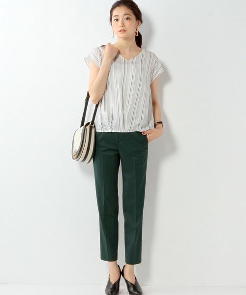 UNITED ARROWS(ユナイテッドアローズ)の「○UBBT P/R ツイル パンツ◆(その他パンツ・レディース・ケリー/ブラック/グレー/ネイビー/ベージュ・40/36/38/34)」の9枚目の写真