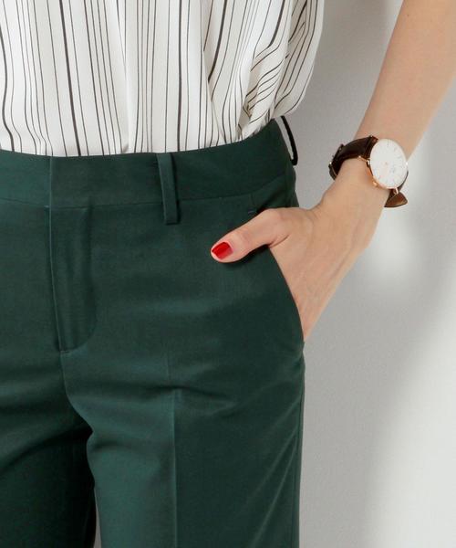 UNITED ARROWS(ユナイテッドアローズ)の「○UBBT P/R ツイル パンツ◆(その他パンツ・レディース・ケリー/ブラック/グレー/ネイビー/ベージュ・40/36/38/34)」の11枚目の写真