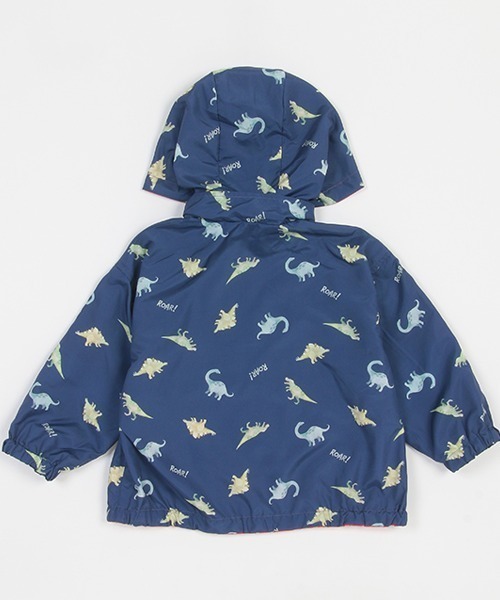 kladskap(クレードスコープ)の「恐竜リバーシブルウィンドブレーカー(マウンテンパーカー・キッズ・レッド/オリーブ・90cm/100cm/110cm/120cm/130cm/80cm)」の16枚目の写真