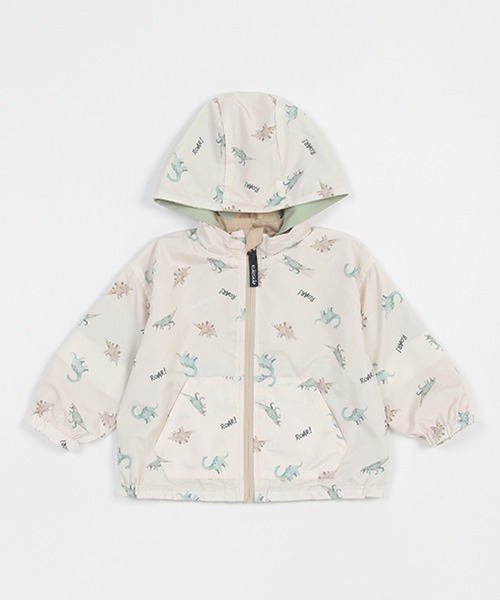 kladskap(クレードスコープ)の「恐竜リバーシブルウィンドブレーカー(マウンテンパーカー・キッズ・レッド/オリーブ・90cm/100cm/110cm/120cm/130cm/80cm)」の20枚目の写真