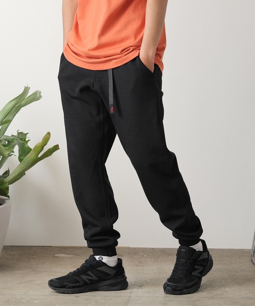 Gramicci(グラミチ)の「GRAMICCI/グラミチ COOLMAX NARROW RIB PANT パンツ(スウェットパンツ・メンズ・ブラック/ヘザーチャコール/ヘザーグレー・L/M/XL/S)」の1枚目の写真
