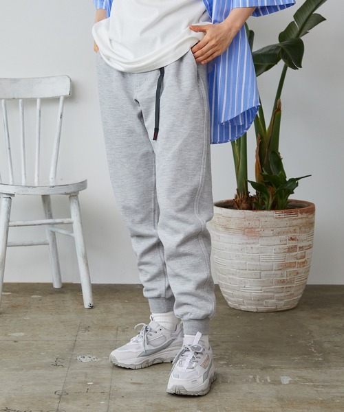 Gramicci(グラミチ)の「GRAMICCI/グラミチ COOLMAX NARROW RIB PANT パンツ(スウェットパンツ・メンズ・ブラック/ヘザーチャコール/ヘザーグレー・L/M/XL/S)」の10枚目の写真