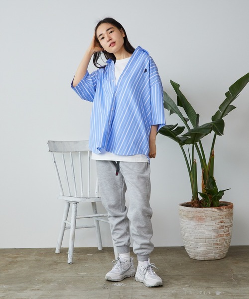 Gramicci(グラミチ)の「GRAMICCI/グラミチ COOLMAX NARROW RIB PANT パンツ(スウェットパンツ・メンズ・ブラック/ヘザーチャコール/ヘザーグレー・L/M/XL/S)」の12枚目の写真