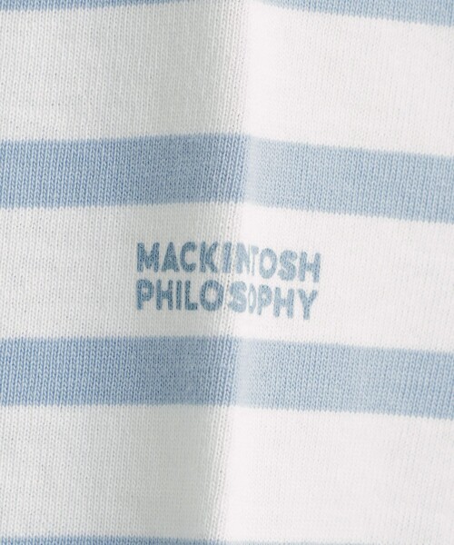 MACKINTOSH PHILOSOPHY(マッキントッシュ フィロソフィー)の「GREY LABEL バスクボーダーカットソー(Tシャツ/カットソー・レディース・ブルー/ダークネイビー/グリーン/イエロー・2)」の13枚目の写真