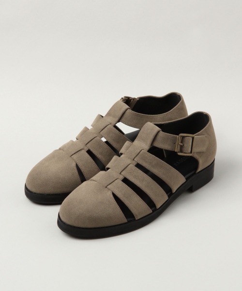 RAGEBLUE(レイジブルー)の「シンセティックレザー/フェイクスウェードグルカシューズ(ドレスシューズ・メンズ・キャメル/ブラック・LARGE/MEDIUM)」の19枚目の写真