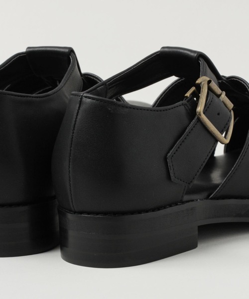 RAGEBLUE(レイジブルー)の「シンセティックレザー/フェイクスウェードグルカシューズ(ドレスシューズ・メンズ・キャメル/ブラック・LARGE/MEDIUM)」の9枚目の写真