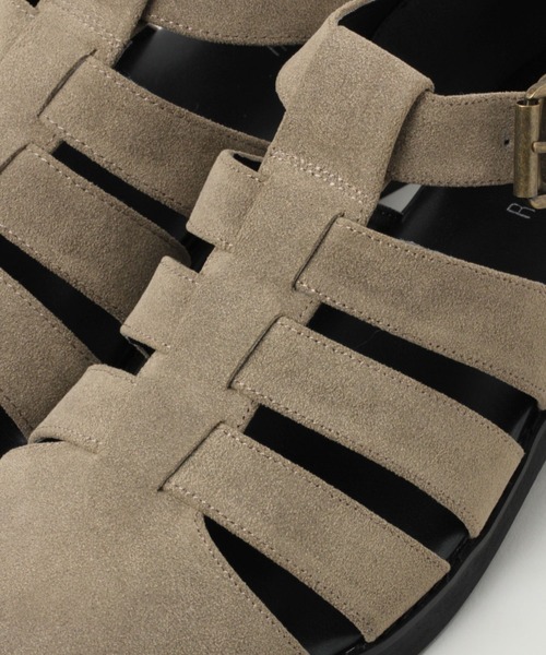 RAGEBLUE(レイジブルー)の「シンセティックレザー/フェイクスウェードグルカシューズ(ドレスシューズ・メンズ・キャメル/ブラック・LARGE/MEDIUM)」の11枚目の写真