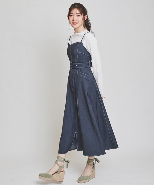 31 Sons de mode(トランテアン ソン ドゥ モード)の「カットジャガードトップス(Tシャツ/カットソー・レディース・オフホワイト/ブラウン・36)」の15枚目の写真