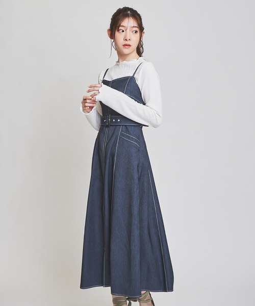 31 Sons de mode(トランテアン ソン ドゥ モード)の「カットジャガードトップス(Tシャツ/カットソー・レディース・オフホワイト/ブラウン・36)」の18枚目の写真