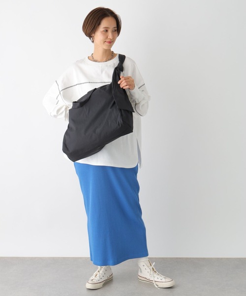 LEPSIM（レプシィム）の「マタニティ／撥水ナイロンBIGショルダー　103677（マザーズバッグ・レディース・アイボリー/ブラック・ONE SIZE）」の18枚目の写真