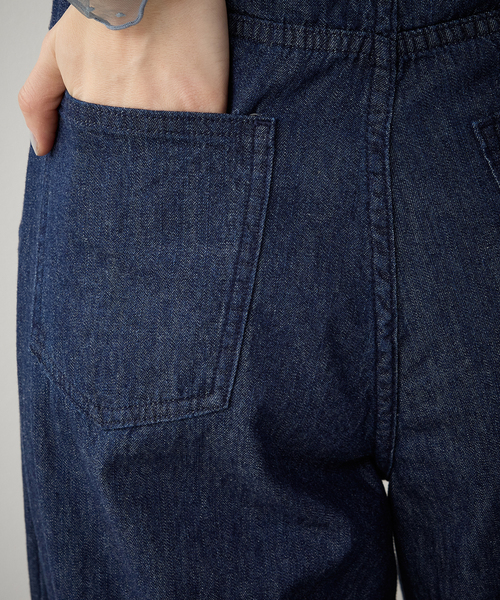 LE SOUK HOLIDAY(ルスークホリデー)の「サマーワイドデニムパンツ(デニムパンツ・レディース・ブルー/ネイビー・M/L)」の17枚目の写真