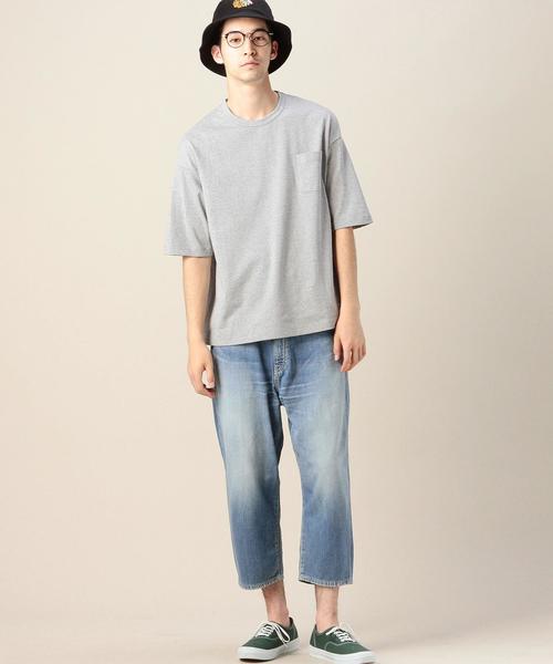 VOTE MAKE NEW CLOTHES（ボートメイクニュークローズ）の「＜VOTE MAKE NEW CLOTHES＞ 17 STANDARD PKT TEE/Tシャツ（Tシャツ/カットソー・メンズ・ホワイト/グレー/ネイビー・MEDIUM/SMALL）」の12枚目の写真