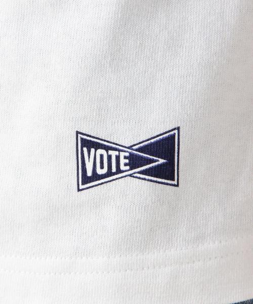 VOTE MAKE NEW CLOTHES（ボートメイクニュークローズ）の「＜VOTE MAKE NEW CLOTHES＞ 17 STANDARD PKT TEE/Tシャツ（Tシャツ/カットソー・メンズ・ホワイト/グレー/ネイビー・MEDIUM/SMALL）」の7枚目の写真